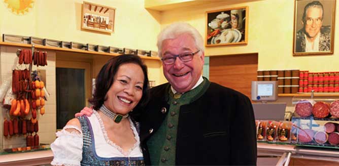 Parwathi und Magnus Bauch | Metzgerei Magnus Bauch München, Groß- und Einzelhandel