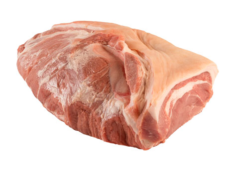 S-Hals o.Knochen mit Speck u. Schwarte