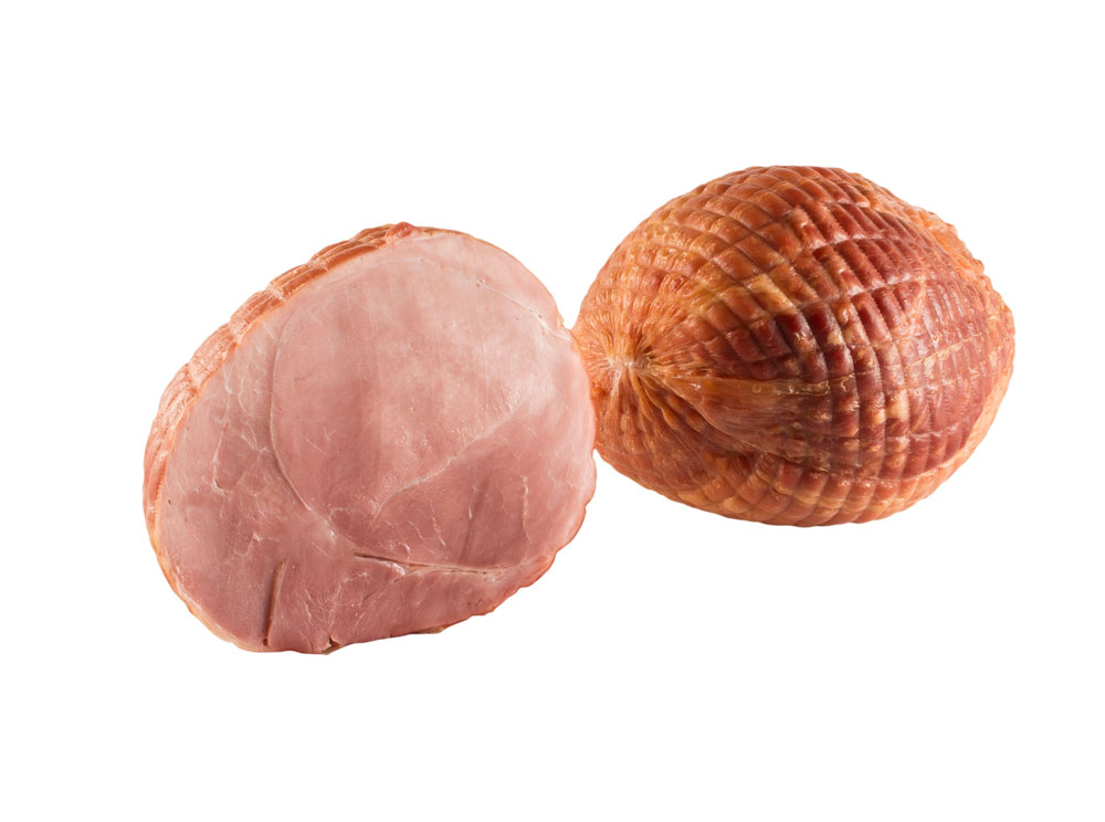 Nußschinken blond gegart