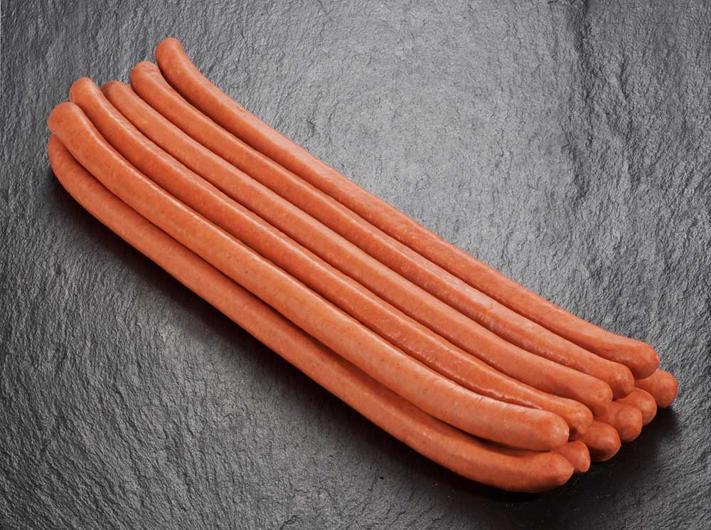 Brühpolnische Meterbratwurst