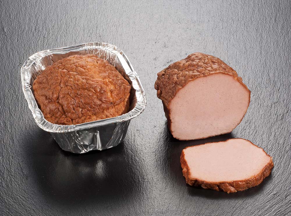 Mini Leberkäs gebacken ca. 200gr