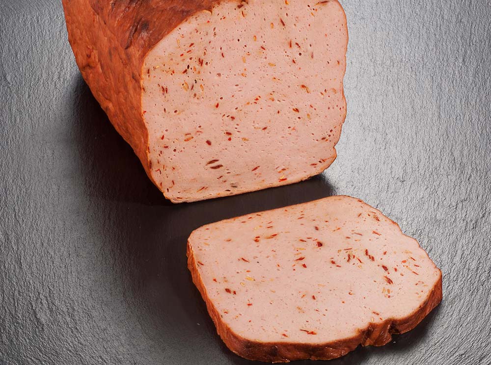 Leberkäs mit Chilli