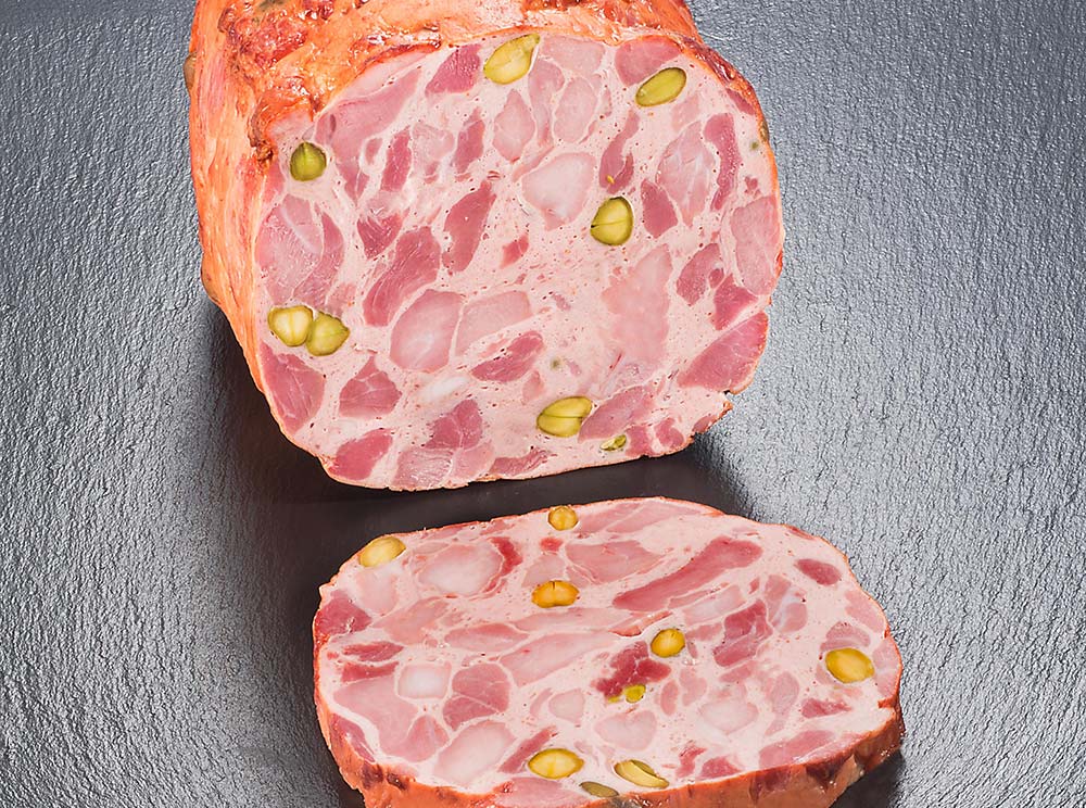 Bierschinken gebacken