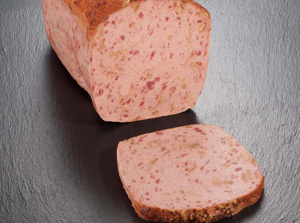 Zwiebelleberkäs geb.