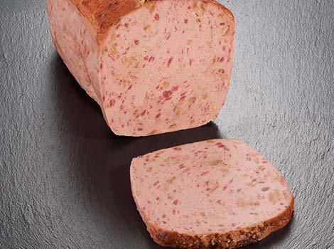 Zwiebelleberkäs geb.