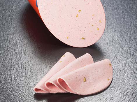 Fleischwurst mit Pistazien