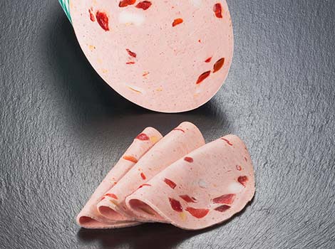 Fleischwurst m. Eier,Paprika