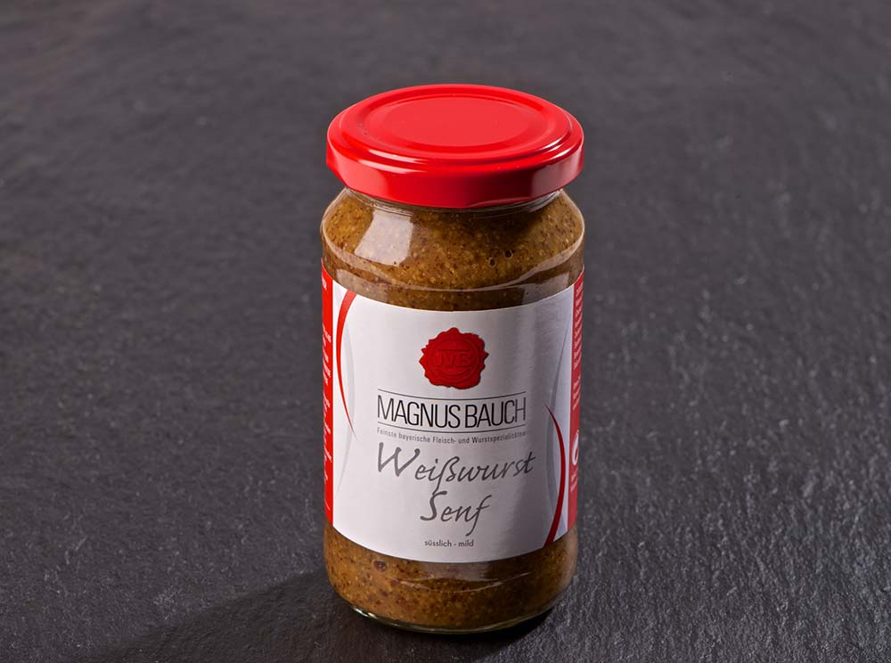 MB Weißwurst Senf 200 ml Glas
