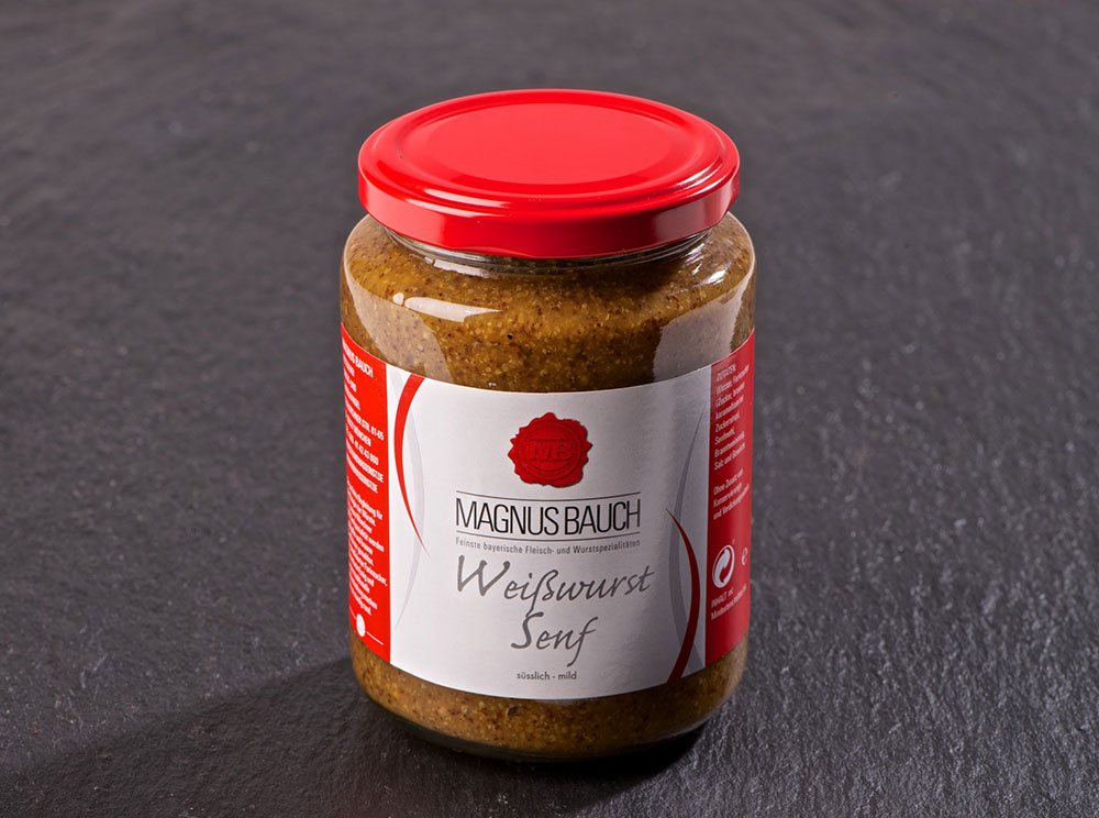 MB Weißwurst Senf 335 ml Glas