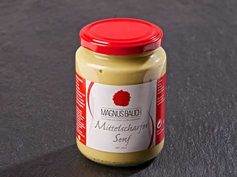 MB Mittelscharfer Senf 335 ml Glas