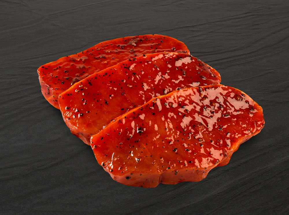 S-Minuten-Steak mariniert (Lachs)