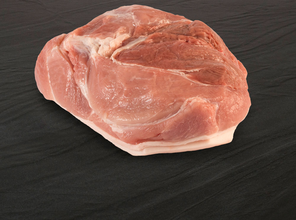 S-Hüfte mit Speck und Schwarte