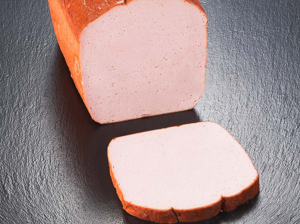 Puten-Leberkäs