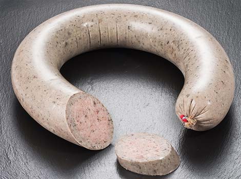 Pfälzer Leberwurst im Ring