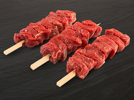 Rindfleisch Spieße