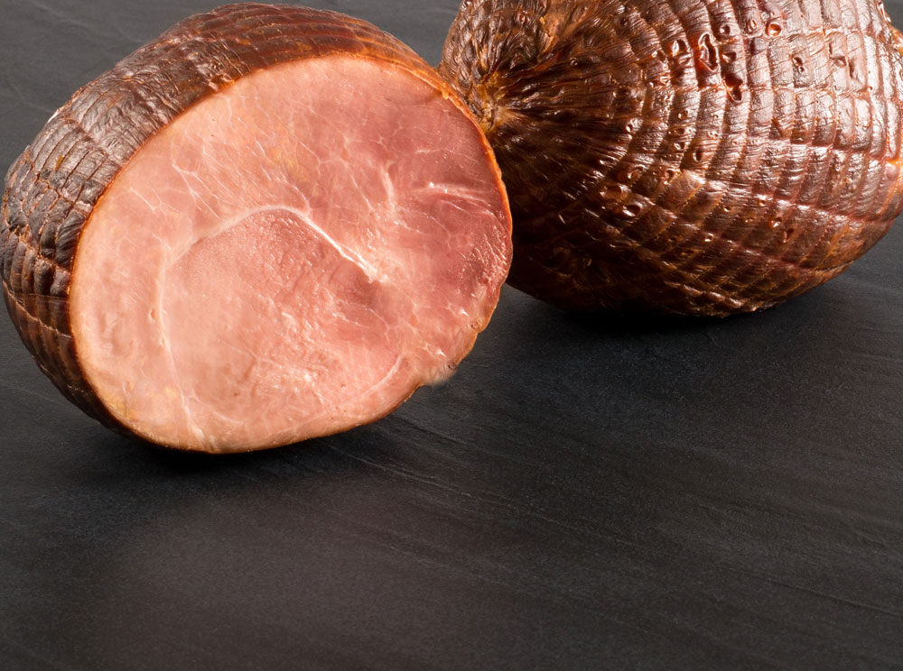 Nußschinken dunkel gegart
