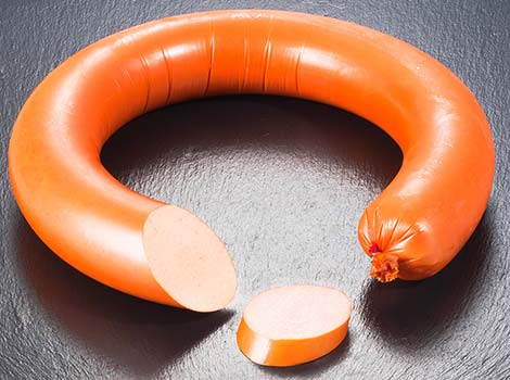 Mettwurst fein im Ring