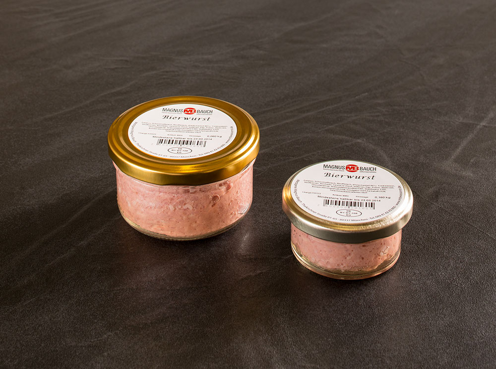 Bierwurst im Glas 160g